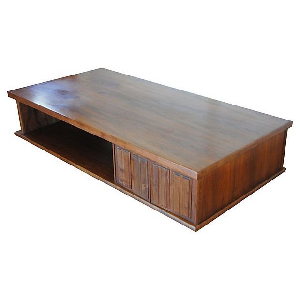 MidCentury Coffee Table with Storage Chairish