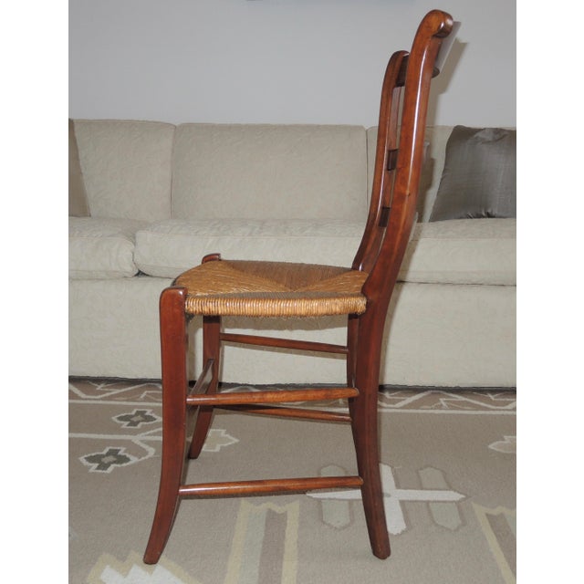 Early American Dining Chairs Set of 6 Chairish