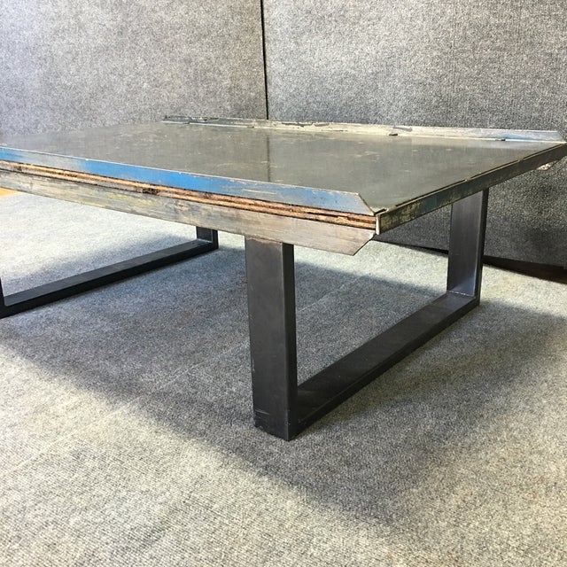 Rustic & Industrial Metal Coffee Table Chairish