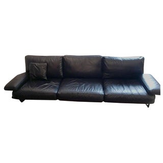 chicago zanotta sofa mid century leather modern chairish 5h 0d 0w dimensions furniture
