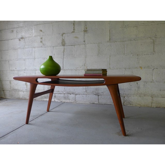 Mid Century Modern Styled Teak Coffee Table Chairish
