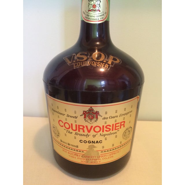 Vintage 1950's Courvoisier VSOP Cognac Ice Bucket Chairish