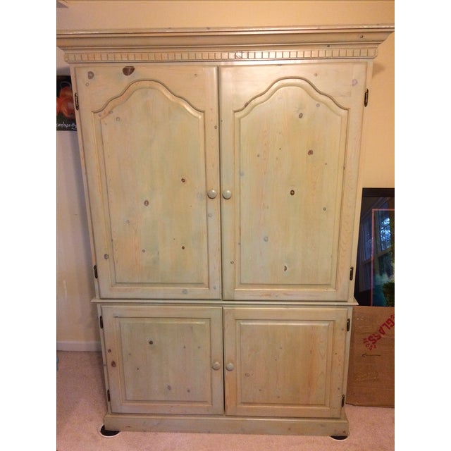 Fold Out Desk Armoire Chairish