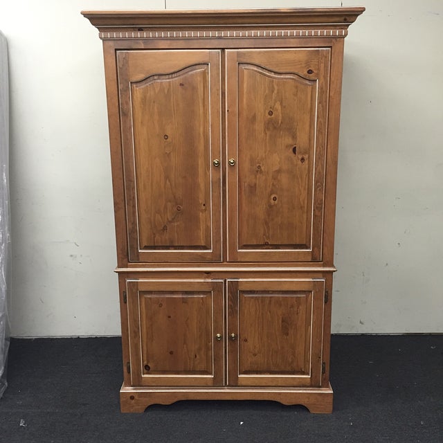 wardrobe 4 wooden door Armoire  4 Chairish Rustic Wooden Door Wardrobe