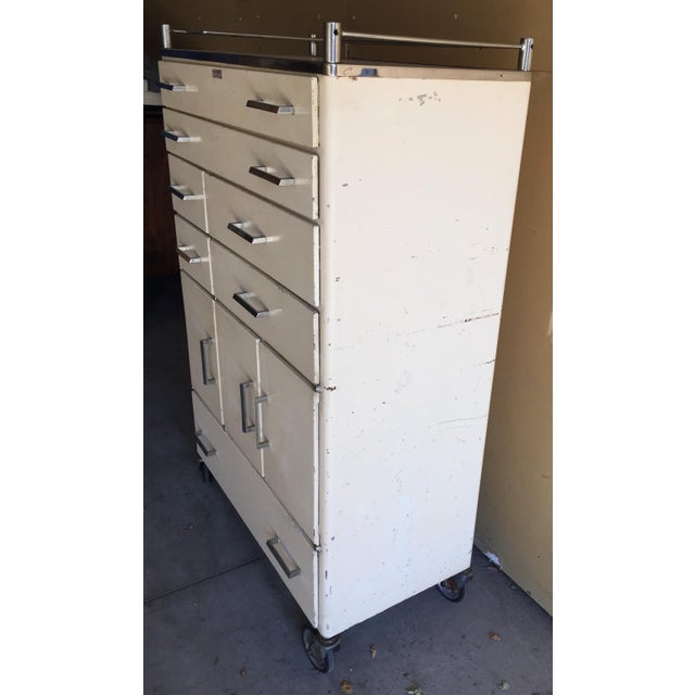 Vintage MidCentury Medical Rolling Chairish