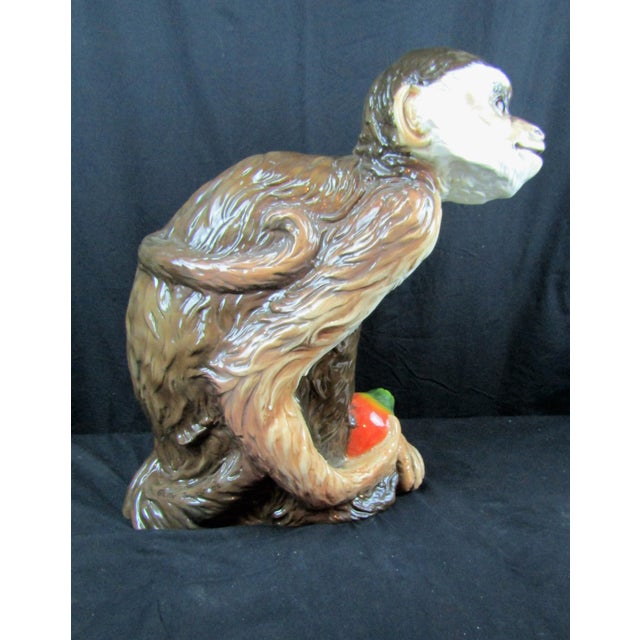Rare Vintage Townsend Original Ceramic Monkey Chairish