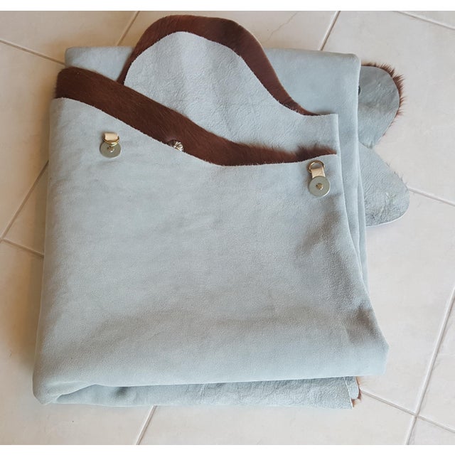 Cow Hide Rug / Wall Hanging - 7′ × 8′ | Chairish