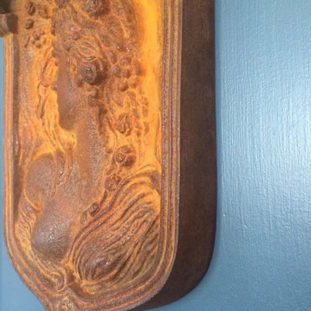Art Nouveau Wall Plaques - Pair | Chairish