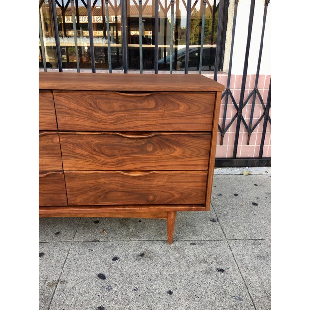 MidCentury Dresser With Sculpted Pulls Chairish