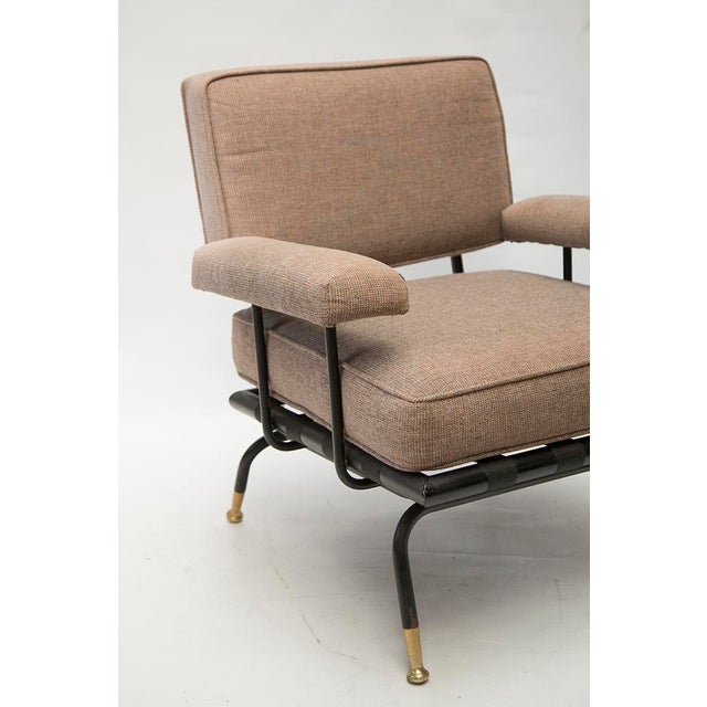 Troy Sunshade Sculptural Iron Chairs - a Pair | Chairish