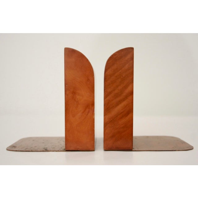Art Deco Burl Wood Bookends A Pair Chairish