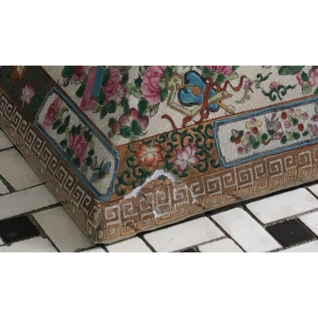 Chinese Ceramic Garden Bench or Side Table Chairish