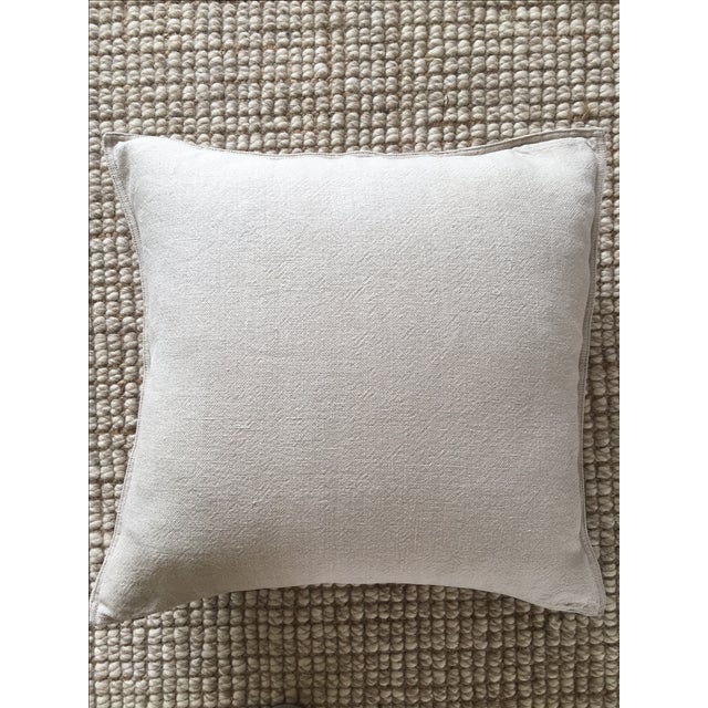 Restoration Hardware French Linen Throw Pillow Chairish