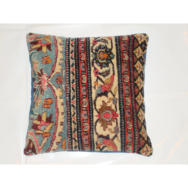 Antique Persian Rug Fragment Pillow V Chairish