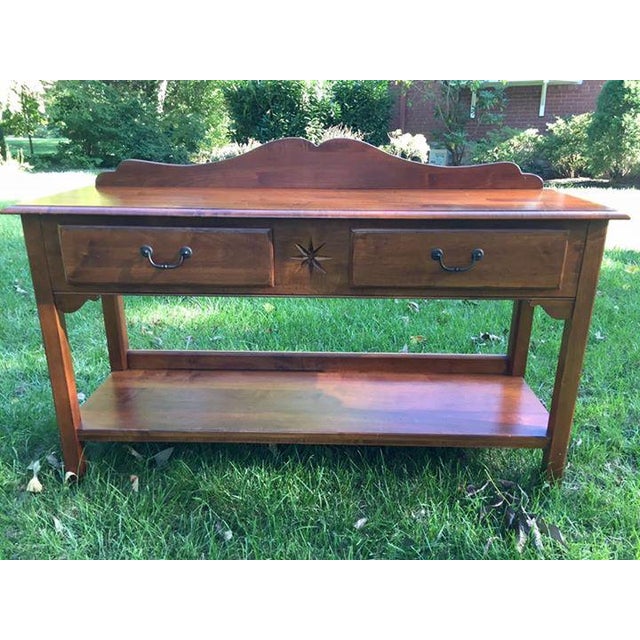 Ethan Allen "Country Colors" Console Table Chairish