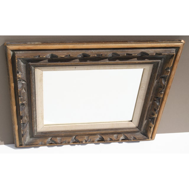 Rustic Framed Mirror Chairish