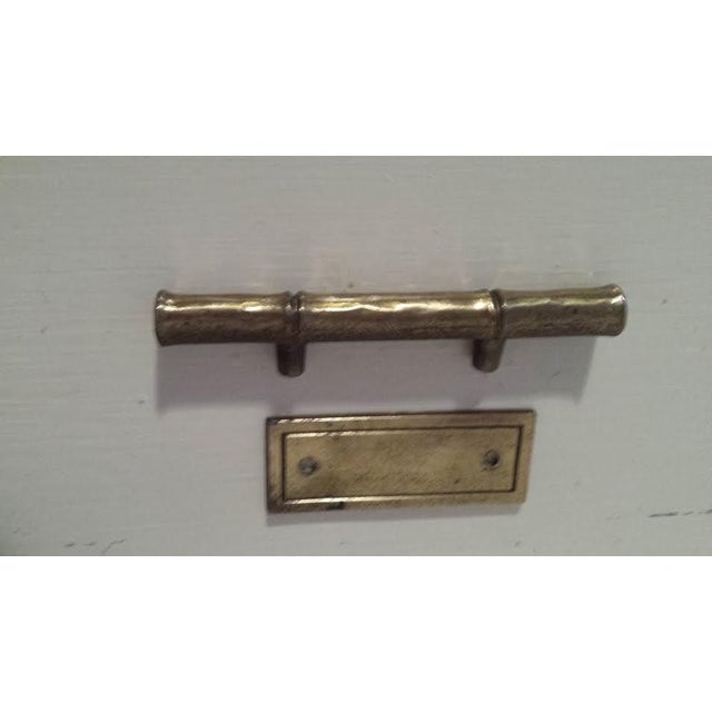 Faux Bamboo Brass Drawer Pulls Set of 4 Chairish