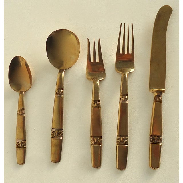 Thai Bronze Flatware 70 Pieces Chairish