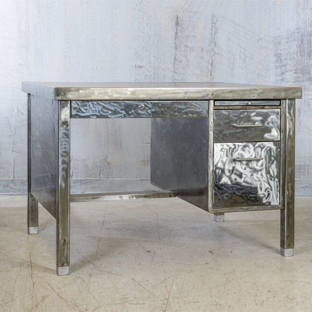 Hobart Steel Tanker Desk Chairish