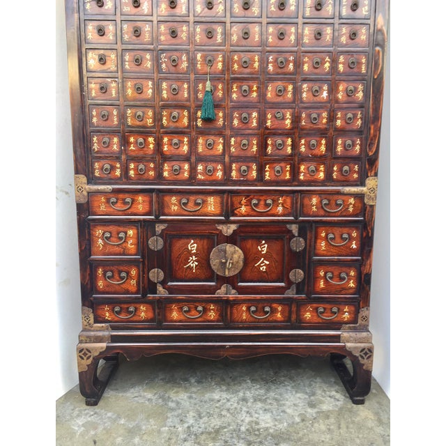 Vintage Chinese Apothecary Medicine Storage Chest Chairish