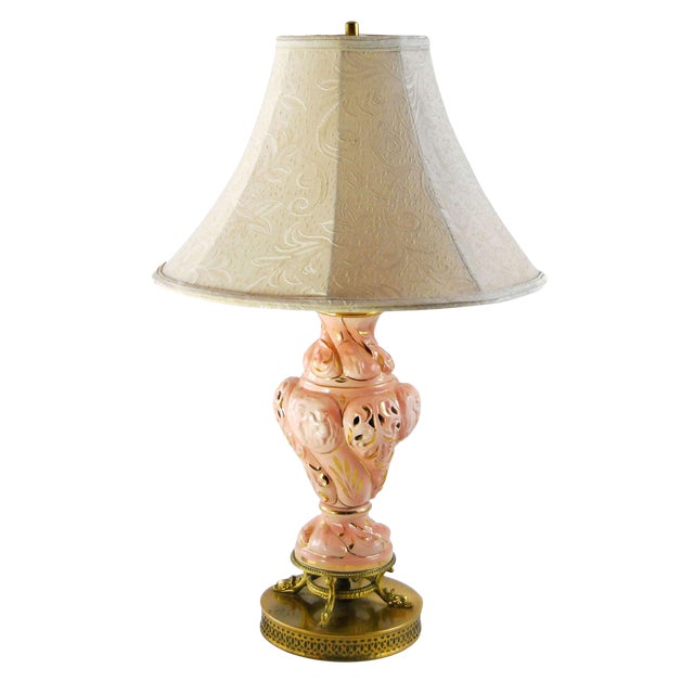 Vintage Capodimonte Italian Porcelain Lamp Chairish