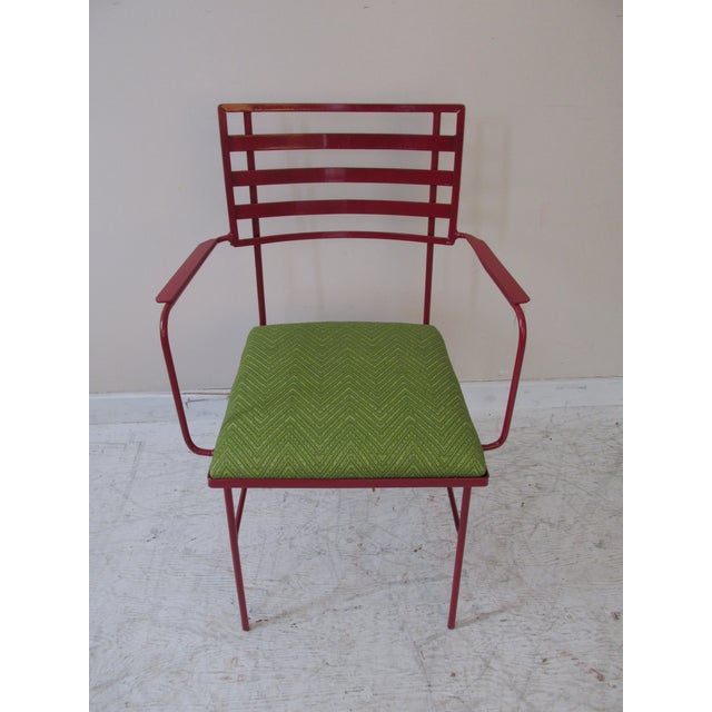 MidCentury Modern Outdoor Dining Set 5 Pieces Chairish