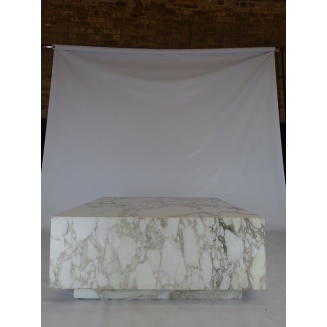 Marble Plinth Coffee Table Chairish