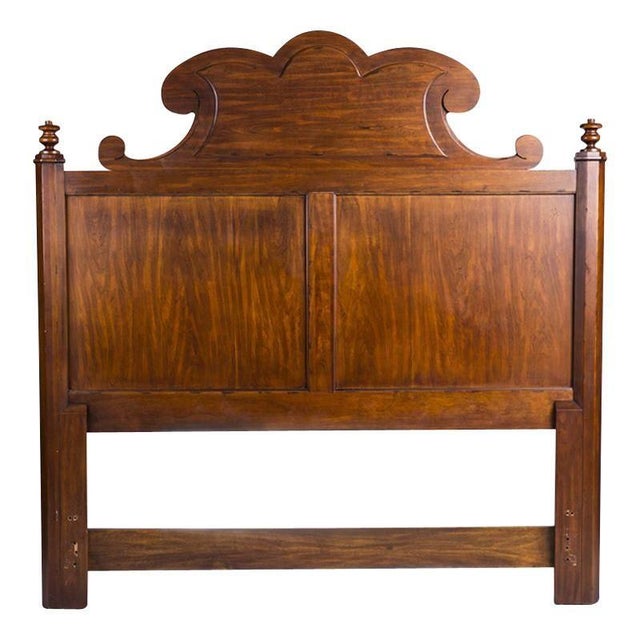 Carved Wood Queen Headboard Chairish