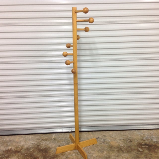 Mid Century Eames Coat Rack With Ball Hangers Chairish