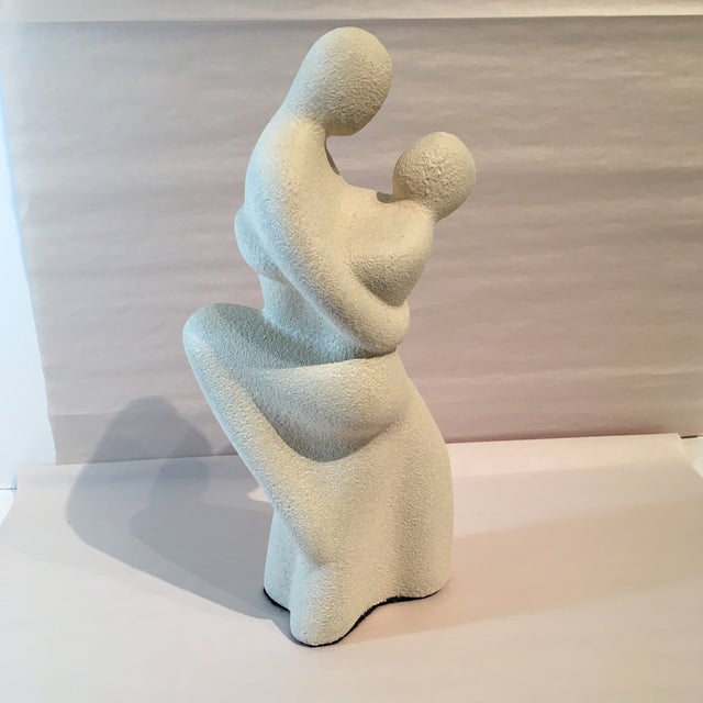 Art Deco Couple Embracing Sculpture Chairish