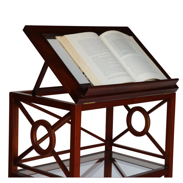 Vintage Library Stand Chairish