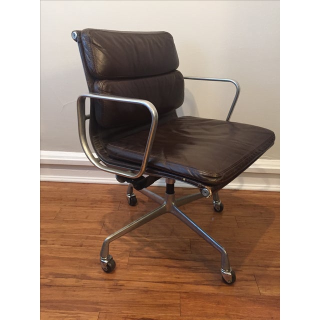 Authentic Eames Soft Pad Management Chair Chairish