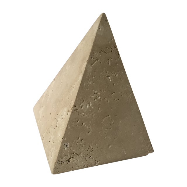 Limestone Pyramid Chairish