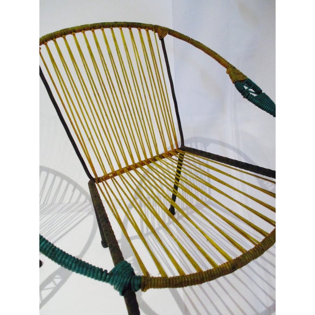 MidCentury Children's Hoop Cord Chair A Pair Chairish