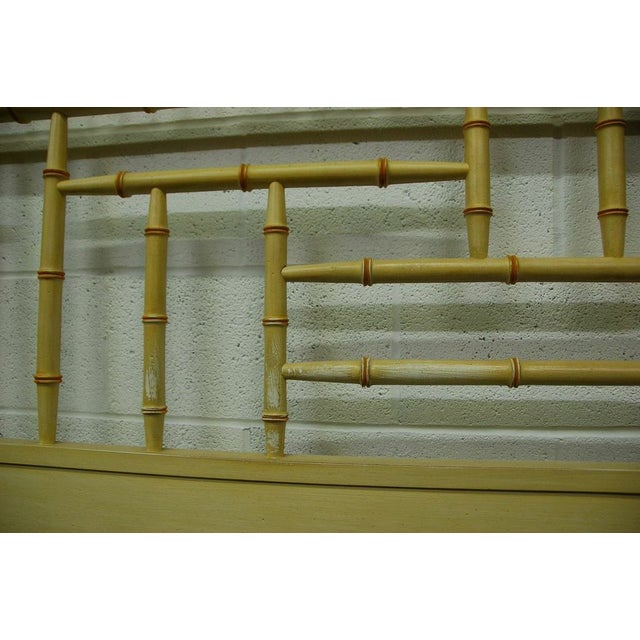 Faux Bamboo Chinese Chippendale Headboard King Chairish