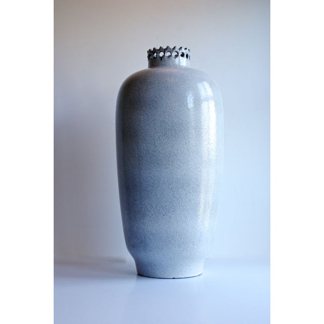 Giant Grey Floor Vase Chairish