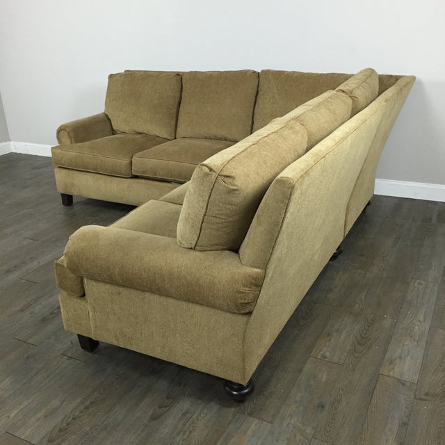 Henredon Two Piece Sectional Sofa Chairish