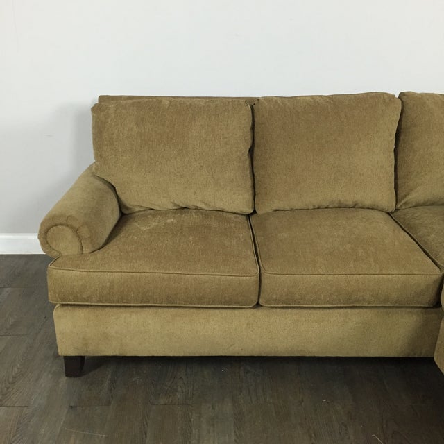 Henredon Two Piece Sectional Sofa Chairish