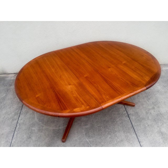 Mid-Century Danish Modern Teak Dining Table | Chairish