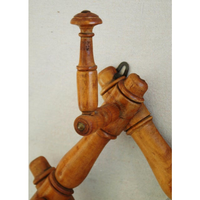 19thC. French Expanding Hat & Coat Rack Chairish