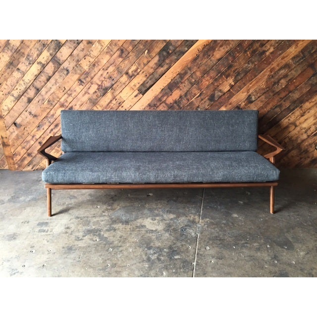 Mid Century Style Custom Z Sofa Chairish