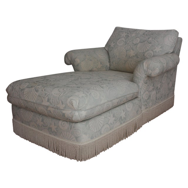 Upholstered Reclining Chaise Lounge Chairish