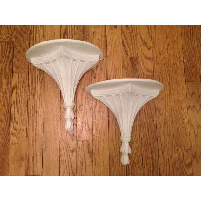 Plaster Wall Brackets A Pair Chairish