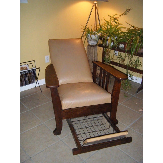 Antique 1911 Mission Oak Reclining Morris Chair Chairish