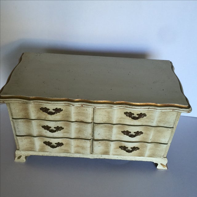 1960's French Provincial Jewelry Box Chairish