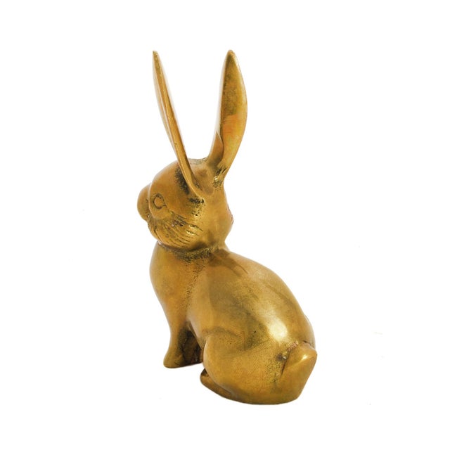 Vintage Brass Rabbit Chairish