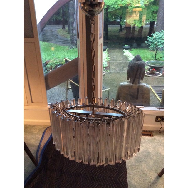 Camer Murano Oval Shape Chandelier Chairish