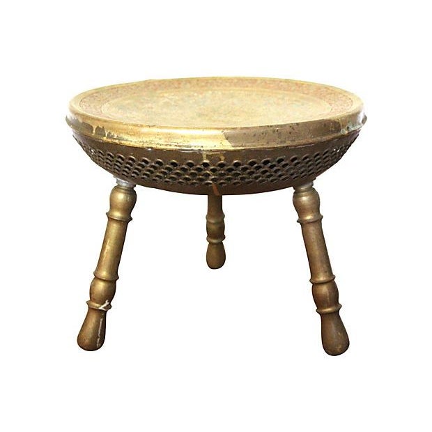 Brass Foot Warmer Stool Chairish