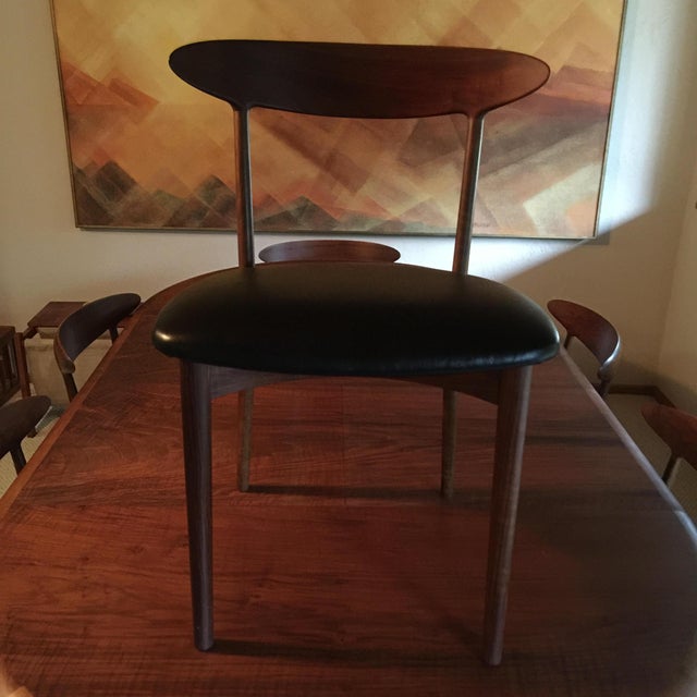 Kurt Ostervig Dining Table & Chairs Set of 7 Chairish