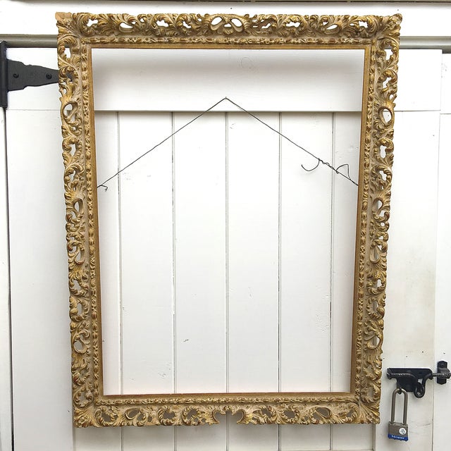 Antique 19th Century Gesso Frame Chairish